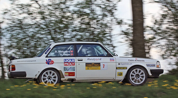Rally Team Mejer testede i Nordjylland forud for 2. afdeling af Danmarksmesterskabet i rally.