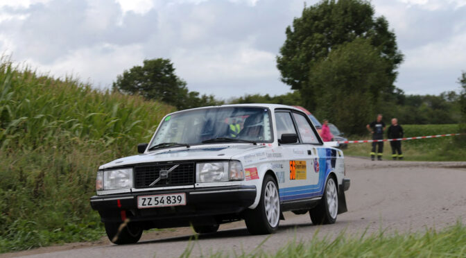 Rally Team Mejer måtte trække sig fra årets første afdeling af Danmarksmesterskabet i rally med motorhavari.