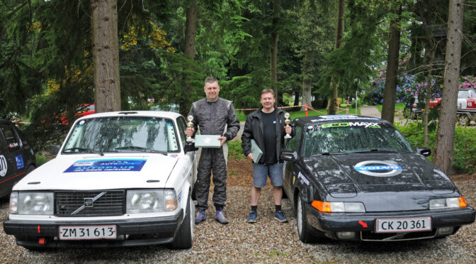 Rally Team Mejer kunne tage hjem fra Munkebjerg med to første pladser.